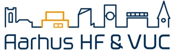 Aarhus HF og VUC logo